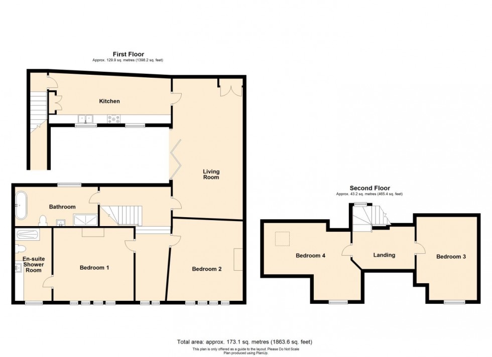 Floorplan for St John Street, Wirksworth, Matlock