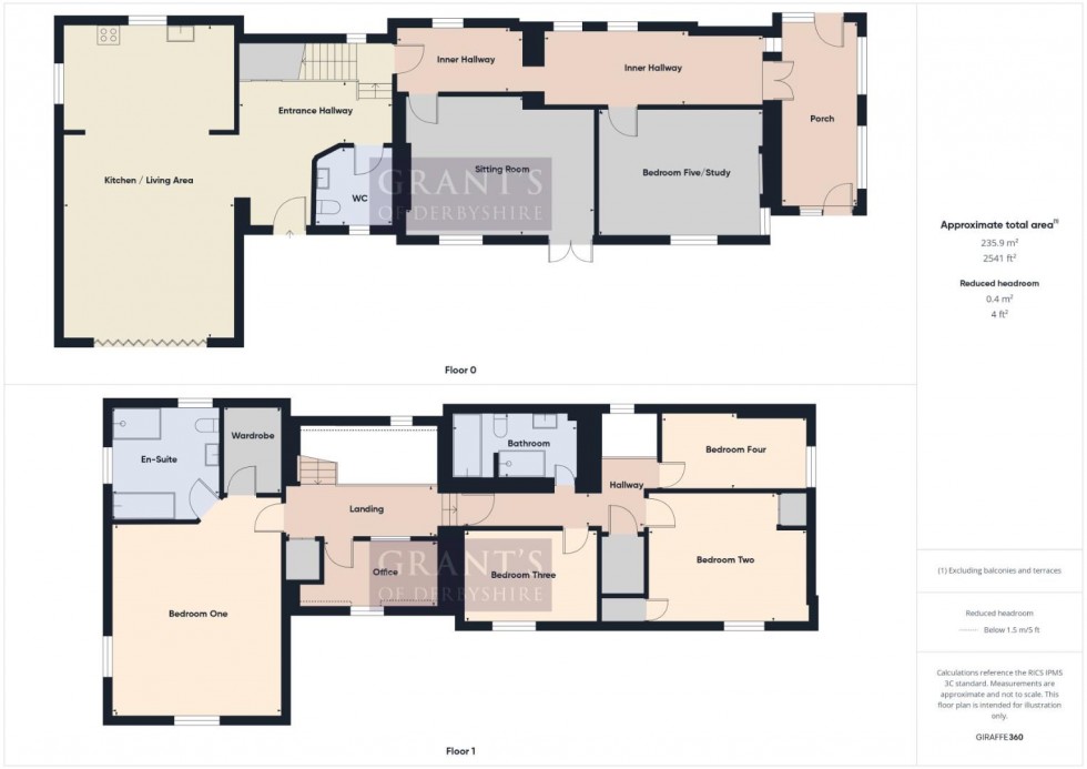 Floorplan for Field Lane, Kirk Ireton, Ashbourne