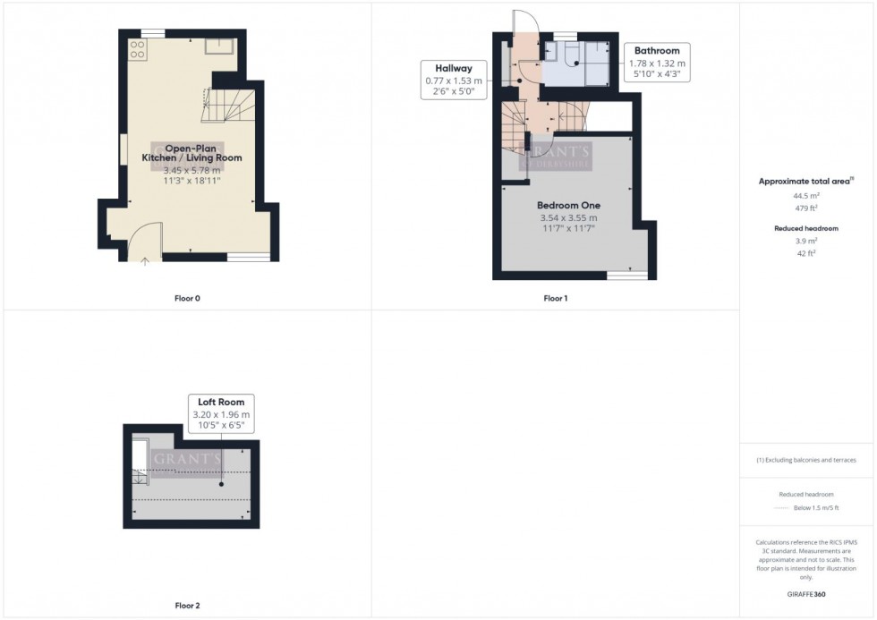Floorplan for West End, Wirksworth