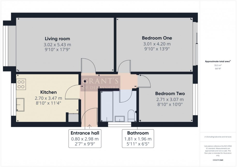 Floorplan for Yokecliffe Avenue, Wirksworth, Matlock