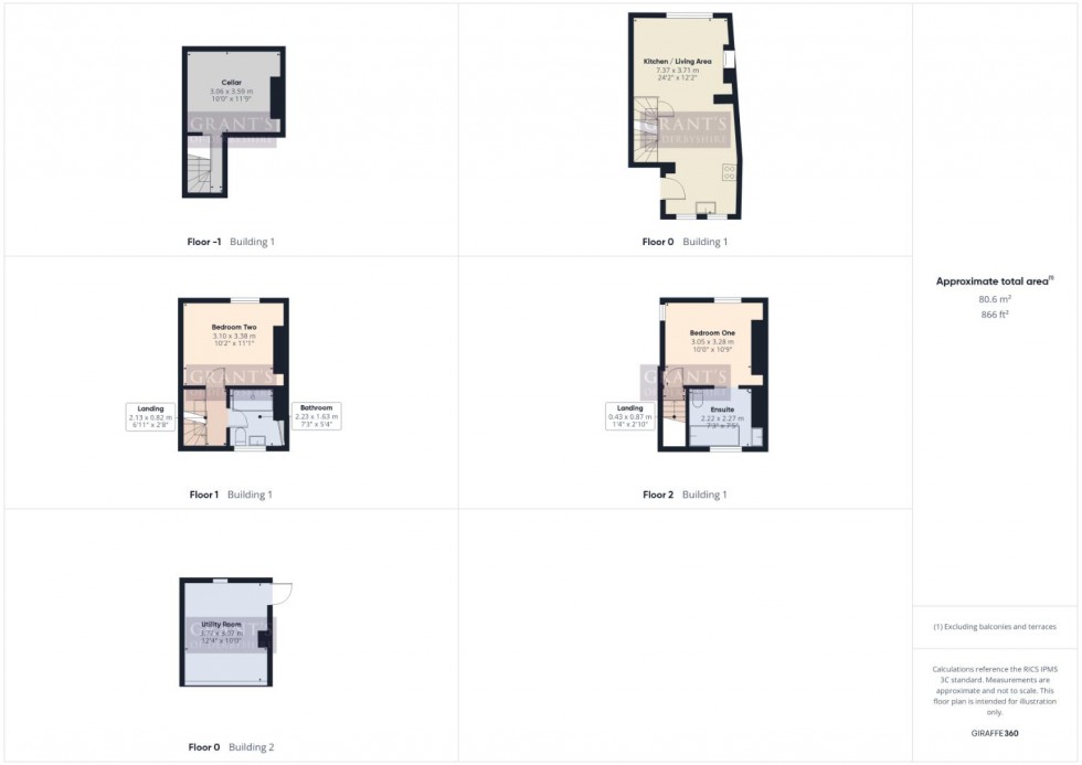 Floorplan for St. Johns Street, Wirksworth, Matlock