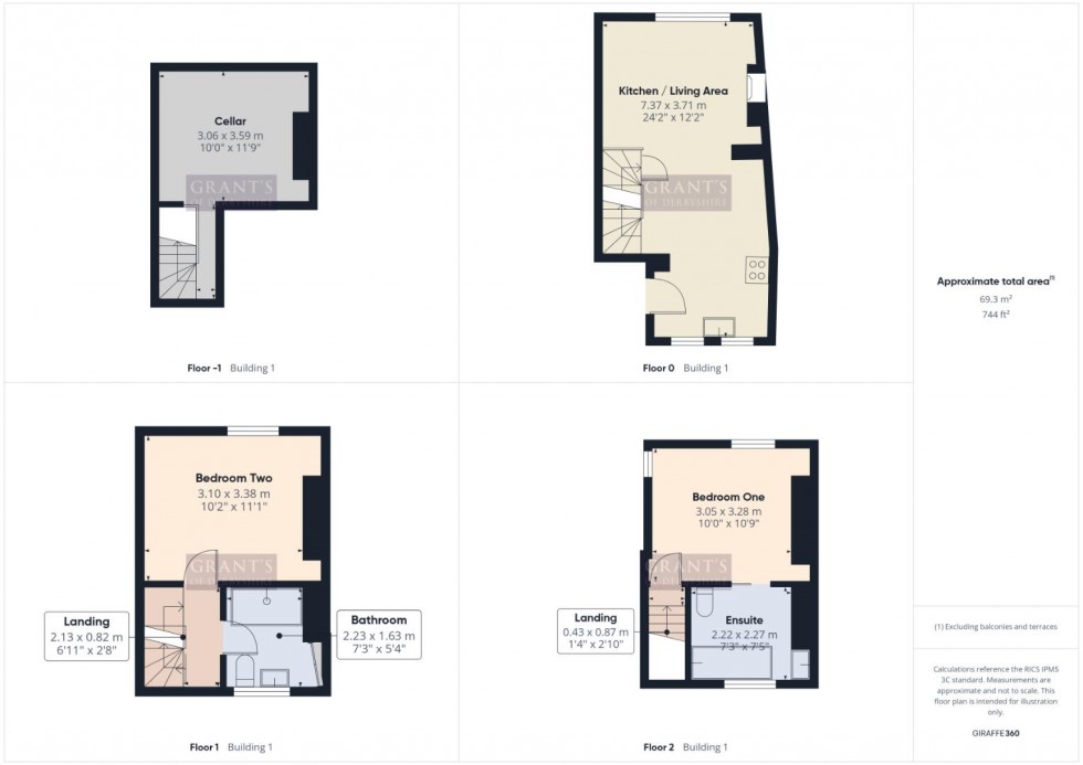 Floorplan for St. Johns Street, Wirksworth, Matlock
