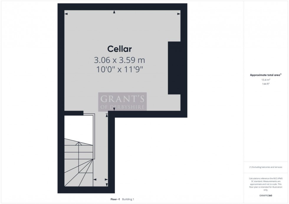 Floorplan for St. Johns Street, Wirksworth, Matlock