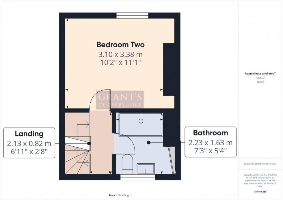 Floorplan for St. Johns Street, Wirksworth, Matlock