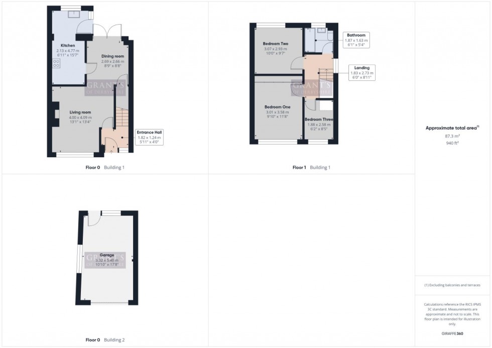 Floorplan for Beech Walk, Cromford, Matlock