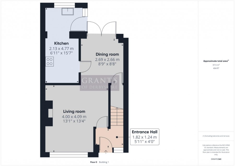 Floorplan for Beech Walk, Cromford, Matlock