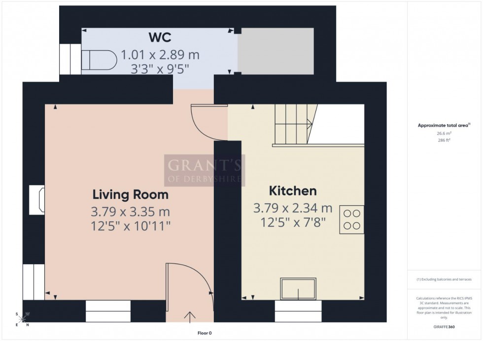 Floorplan for The Green, Middleton, Matlock