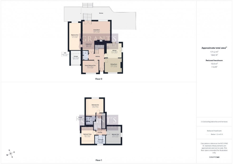 Floorplan for Summer Lane, Wirksworth