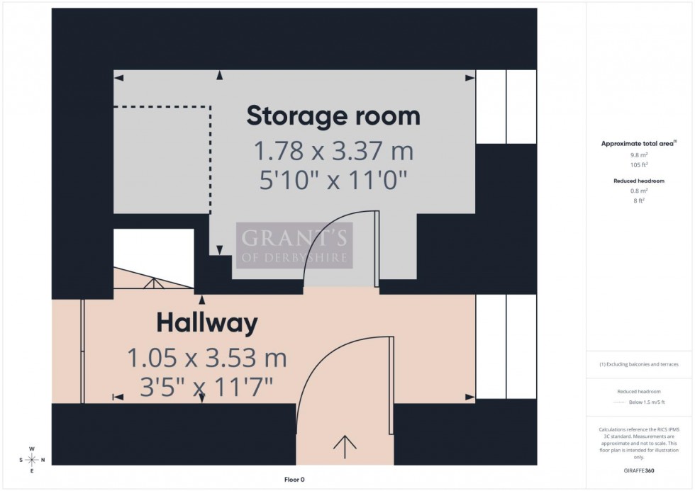 Floorplan for Market Place, Wirksworth, Matlock