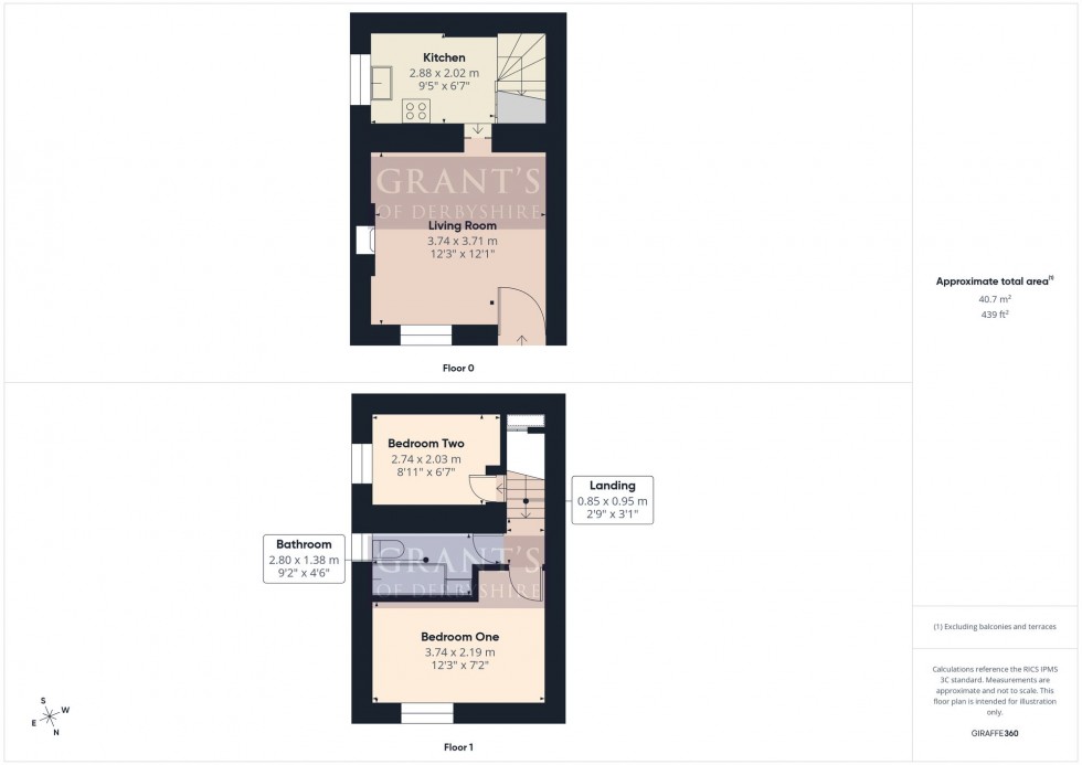 Floorplan for Dimple Head, Crich, DE4
