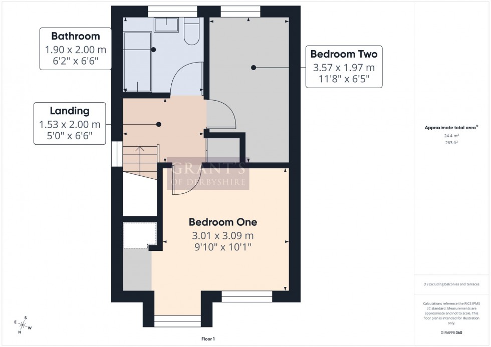 Floorplan for Nursery Croft, Wirksworth, DE4