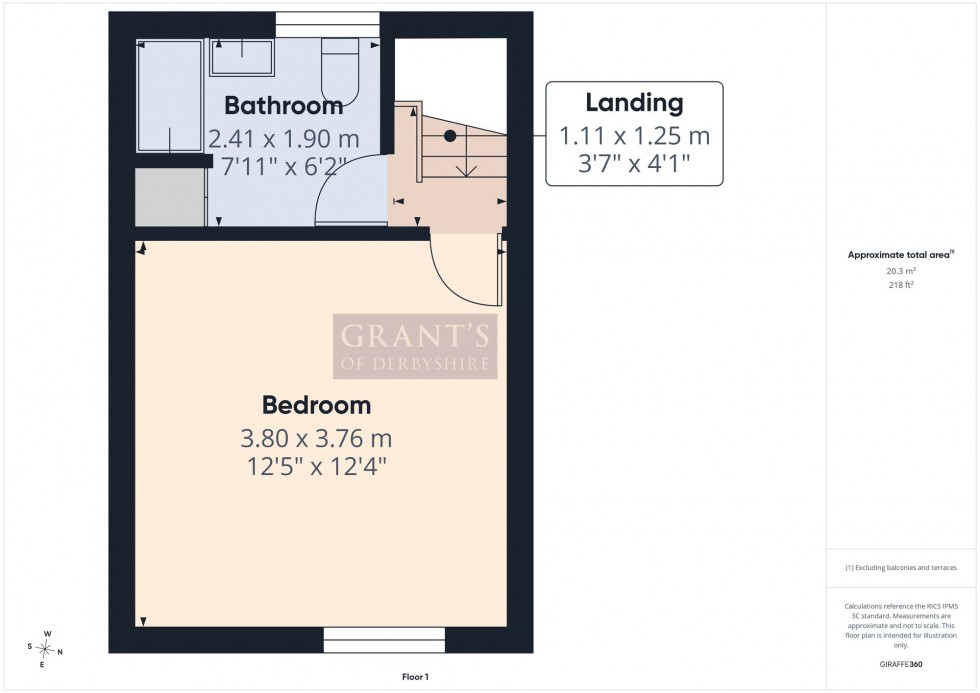 Floorplan for Surgery Lane, Crich, DE4