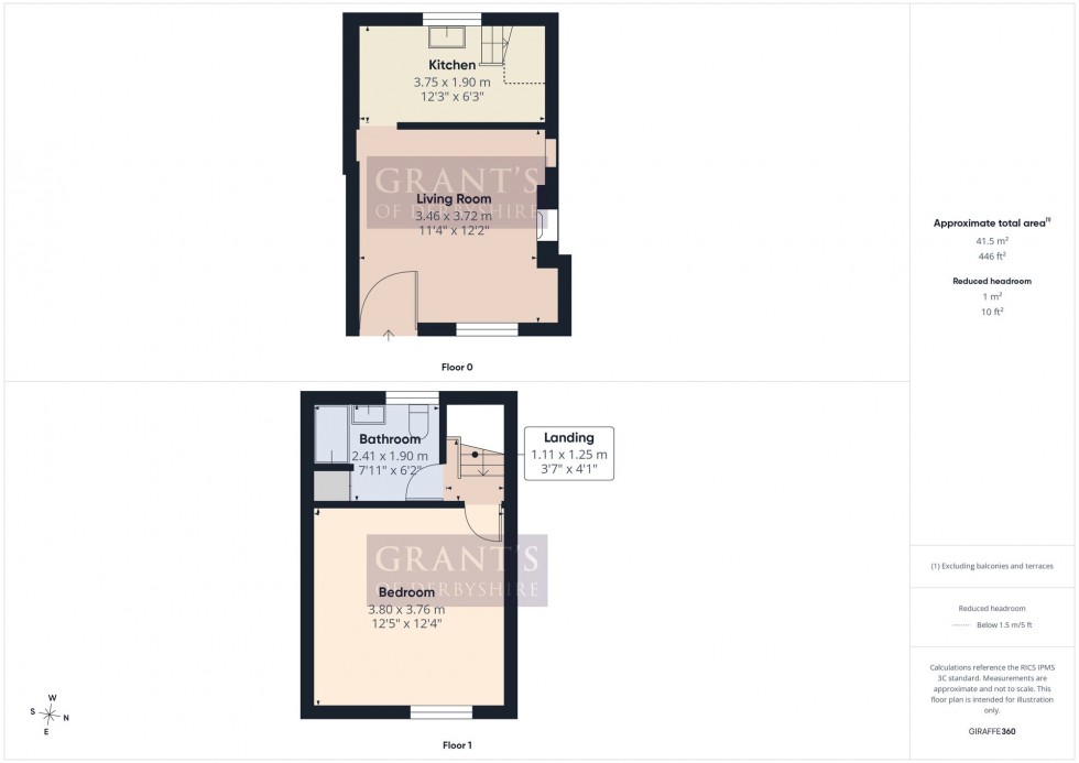 Floorplan for Surgery Lane, Crich, DE4