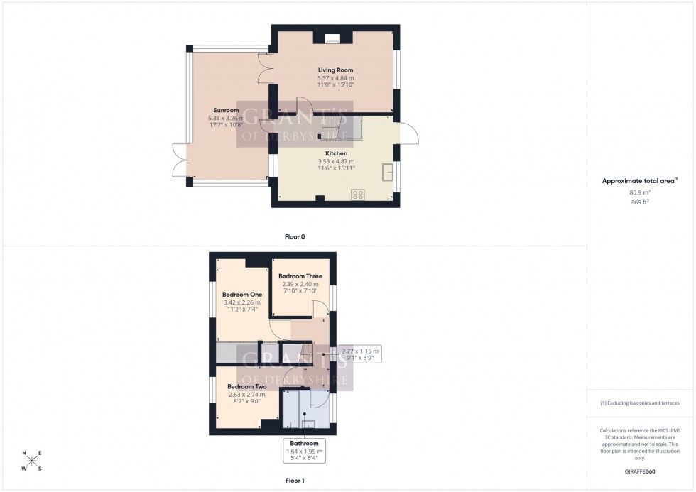 Floorplan for Snowfield View, Wirksworth, DE4