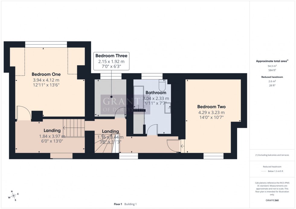 Floorplan for Cromford Road, Crich, DE4