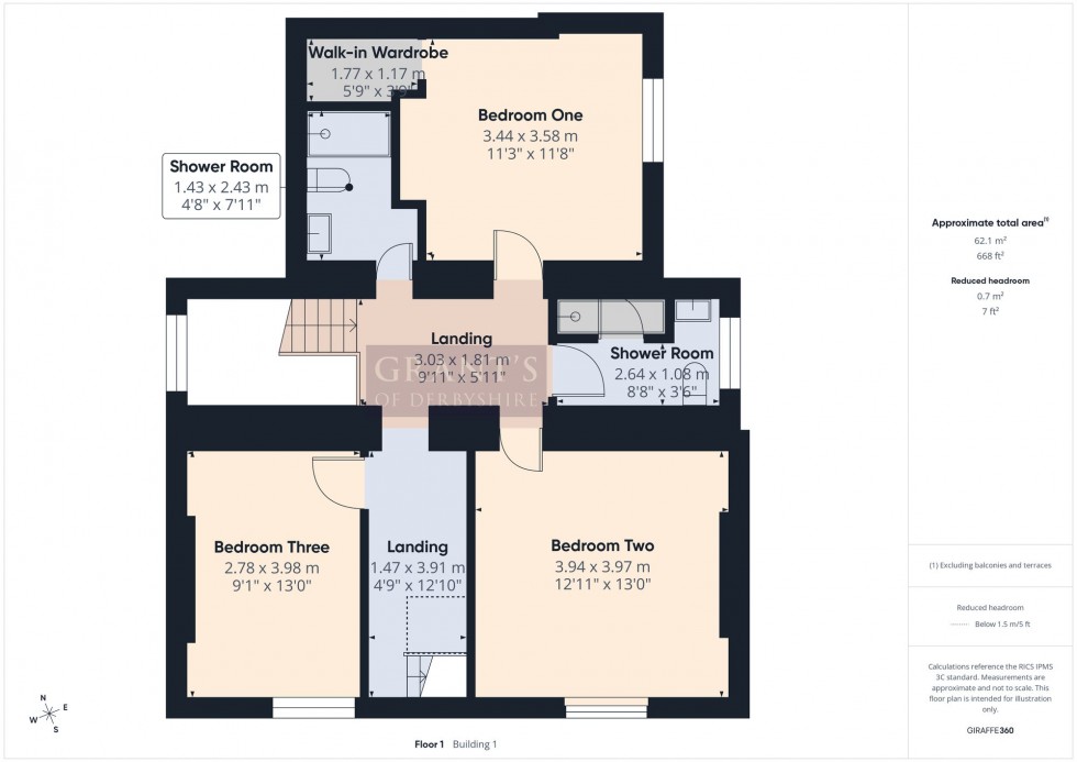 Floorplan for Uppertown, Bonsall, DE4