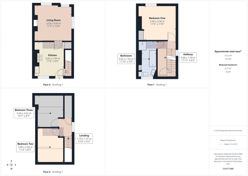 Floorplan for Water Lane, Wirksworth, DE4