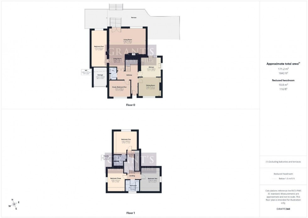 Floorplan for Summer Lane, Wirksworth, DE4