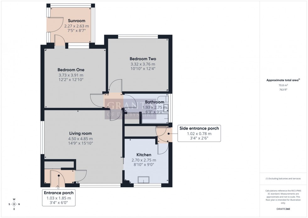 Floorplan for Culland View, Crich, DE4