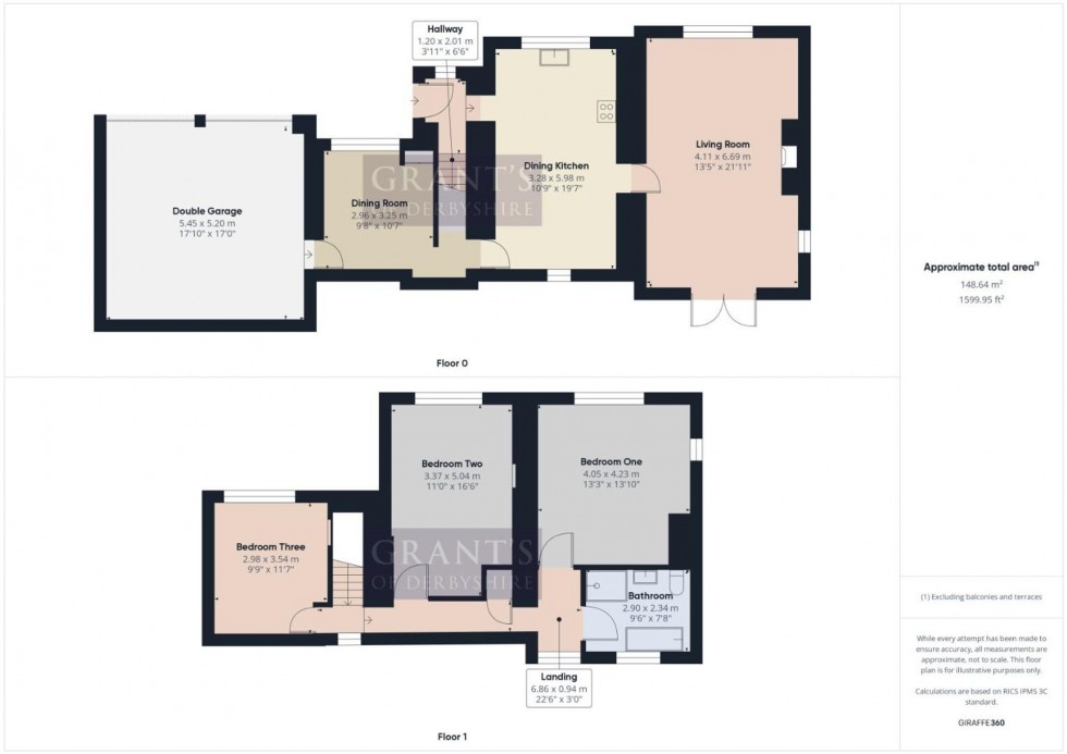 Floorplan for Via Gellia Road, Bonsall, DE4