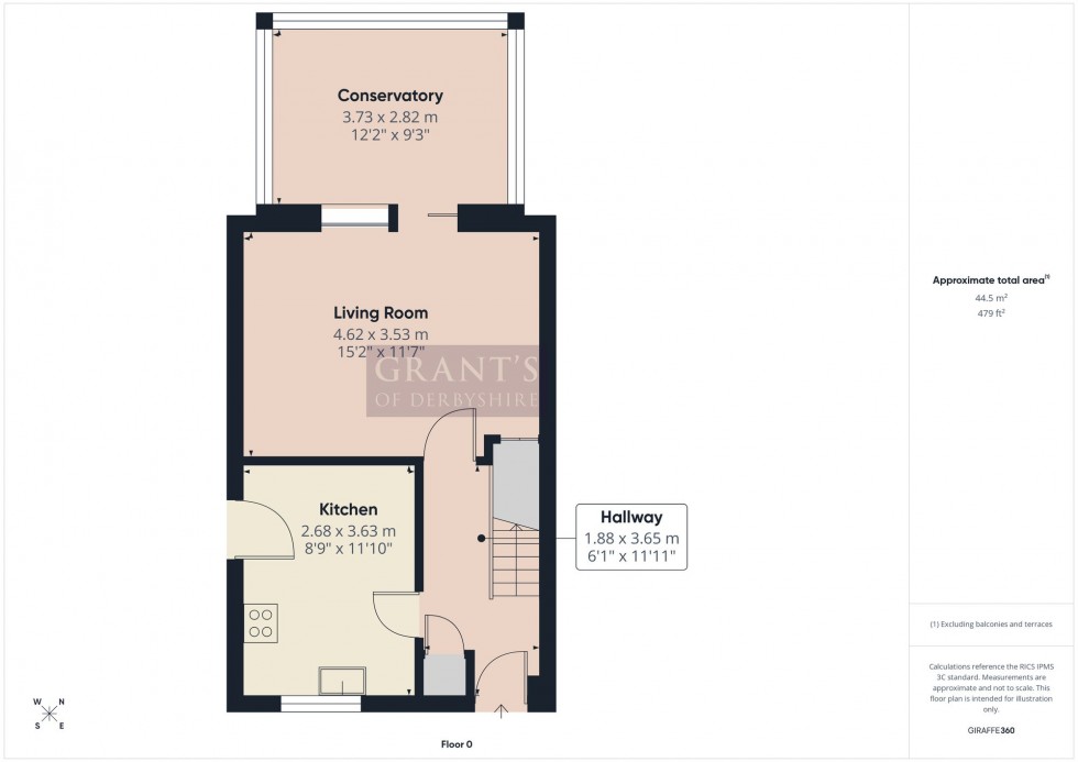 Floorplan for Derby Road, Wirksworth, DE4
