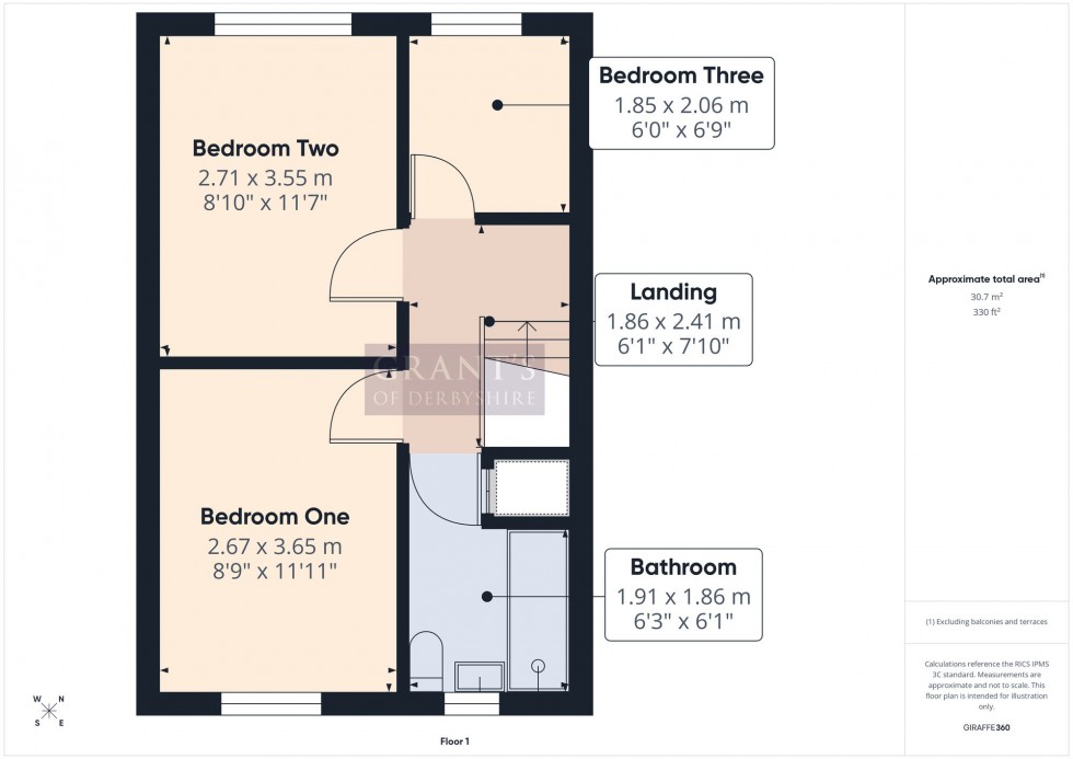 Floorplan for Derby Road, Wirksworth, DE4