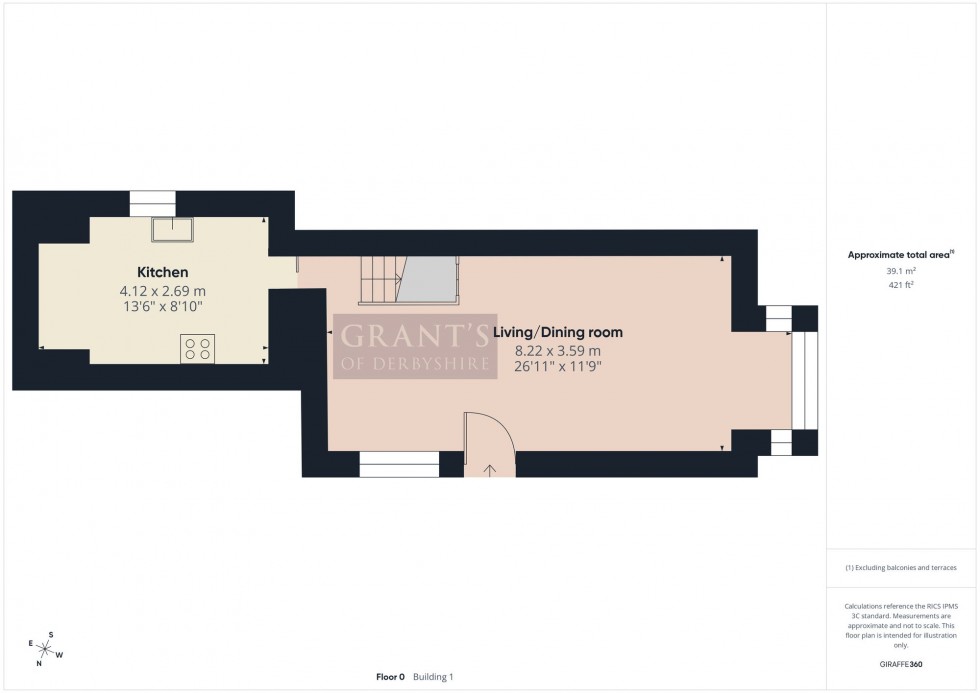 Floorplan for Chapel Hill, Cromford, DE4