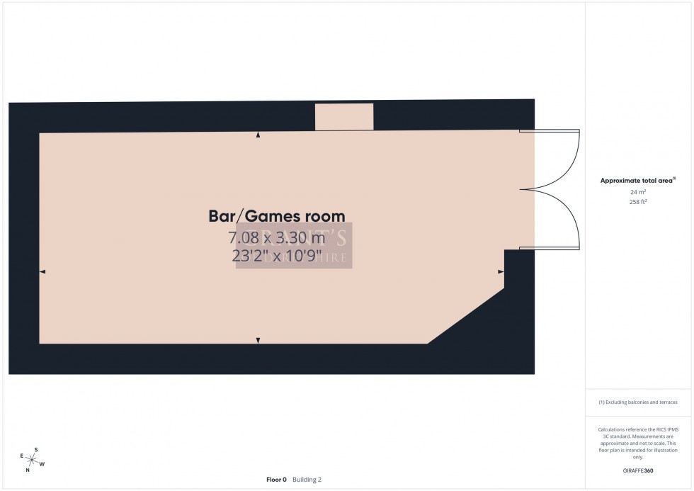 Floorplan for Chapel Hill, Cromford, DE4