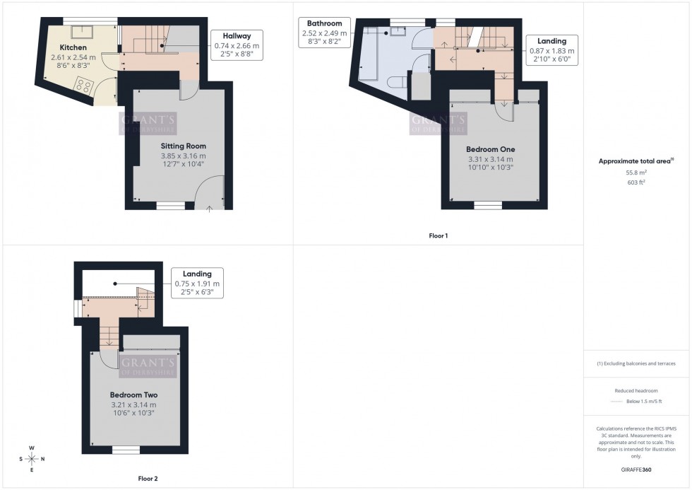 Floorplan for St. Marys Gate, Wirksworth, DE4