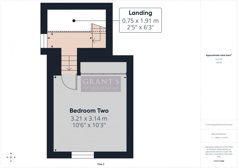 Floorplan for St. Marys Gate, Wirksworth, DE4