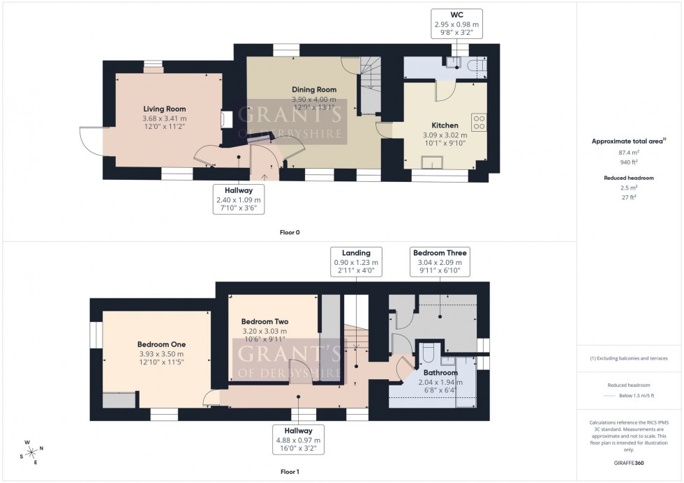 Floorplan for Moor Lane, Elton, DE4