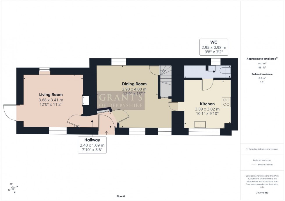 Floorplan for Moor Lane, Elton, DE4