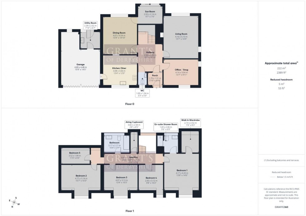 Floorplan for Greenaway Lane, Hackney, DE4