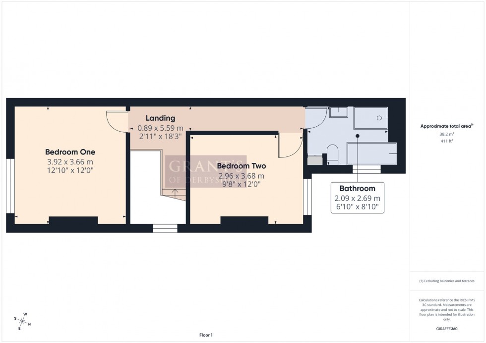 Floorplan for Alfreton Road, Newton, DE55
