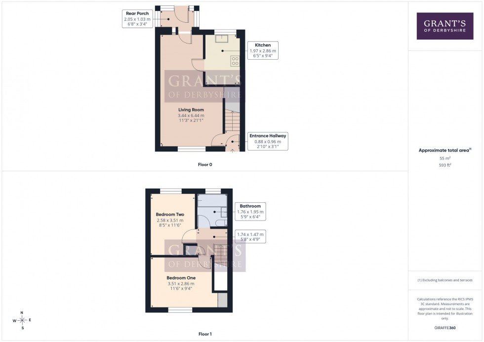 Floorplan for Greenway Croft, Wirksworth, DE4