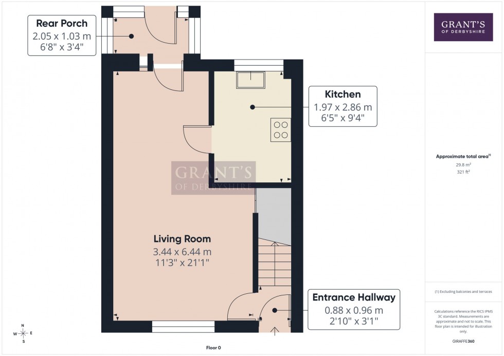 Floorplan for Greenway Croft, Wirksworth, DE4