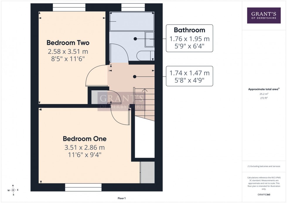 Floorplan for Greenway Croft, Wirksworth, DE4
