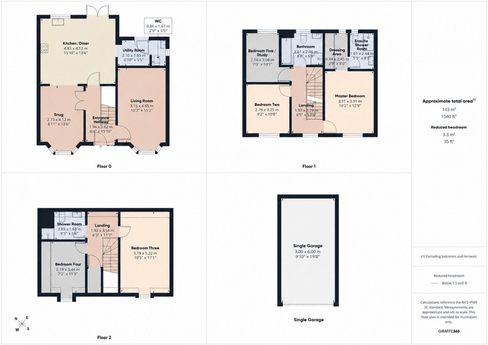 Floorplan for Millstone Court, Matlock, DE4