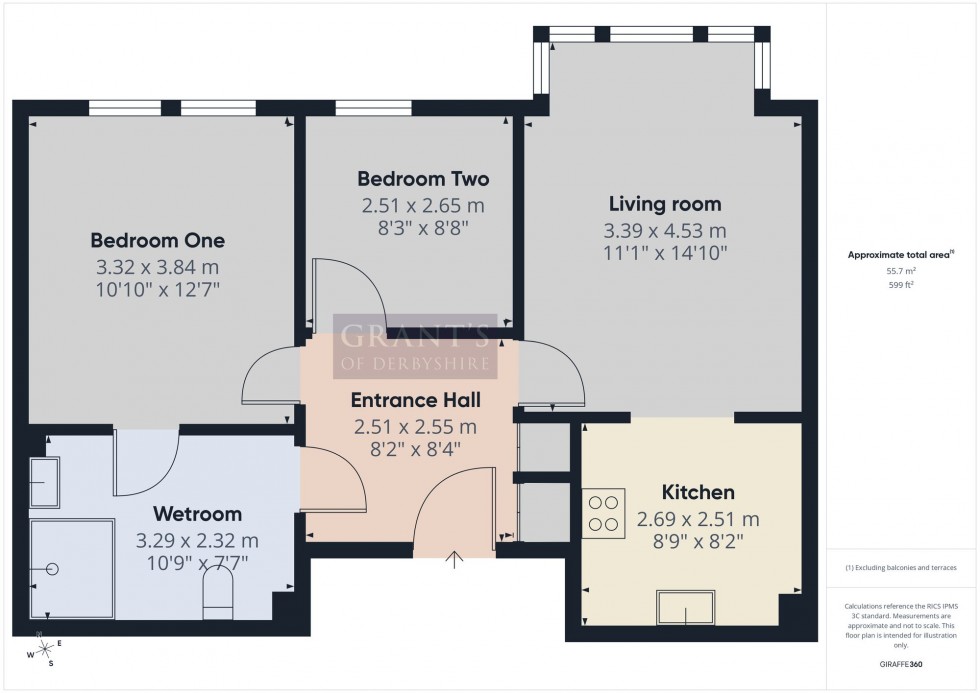 Floorplan for St. John Street, Wirksworth, DE4