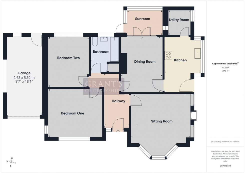 Floorplan for Summer Lane, Wirksworth, DE4