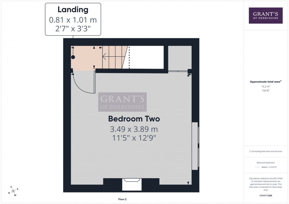 Floorplan for Barnwell Lane, Cromford, DE4