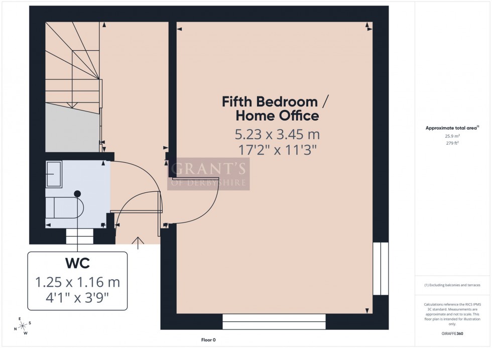 Floorplan for Moorlands Road, Ambergate, DE56