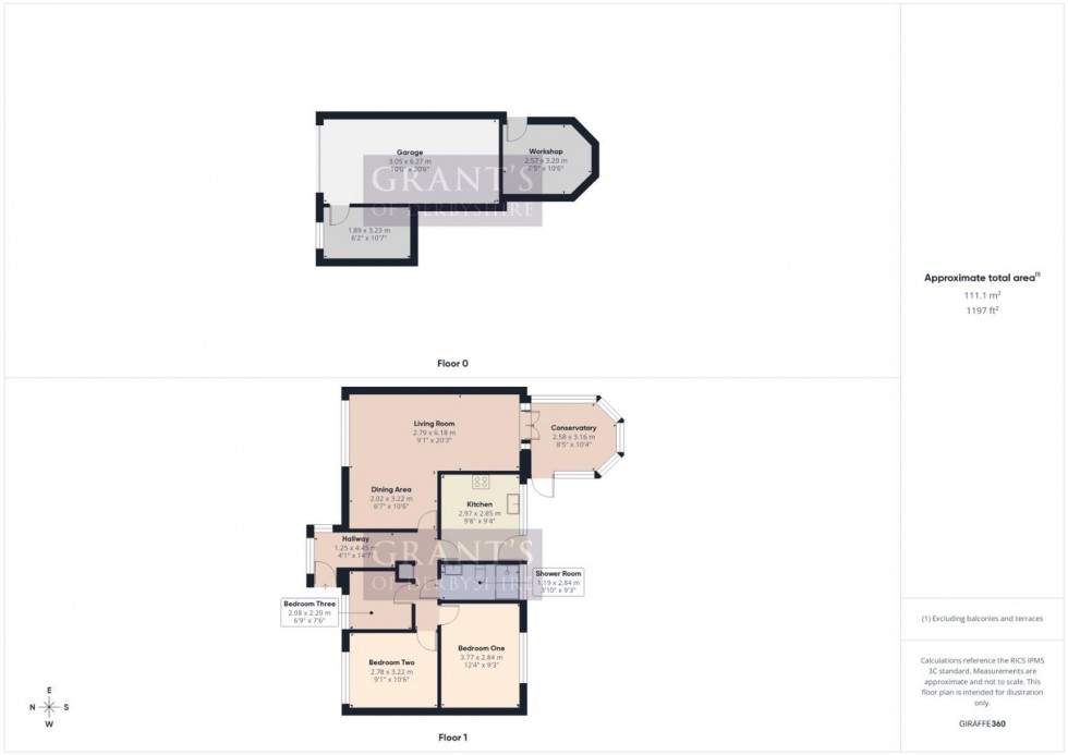 Floorplan for Yokecliffe Avenue, Wirksworth, DE4