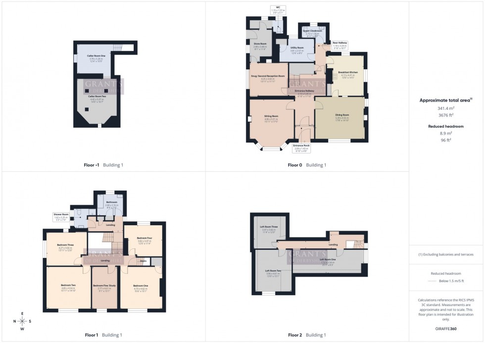 Floorplan for Lime Tree Road, Matlock, DE4