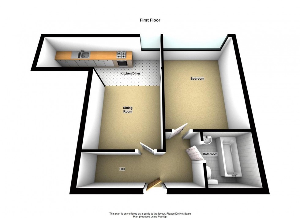 Floorplan for Firs Parade, Matlock, DE4