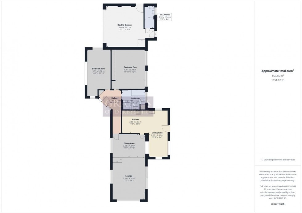 Floorplan for Wirksworth Road, Whatstandwell, DE4