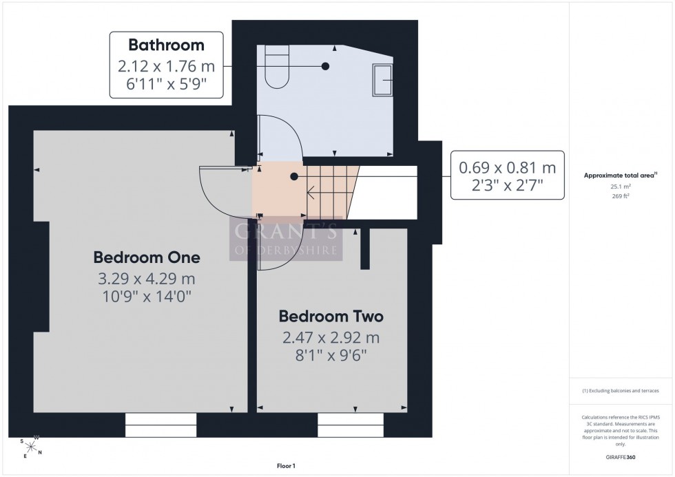 Floorplan for The Alley, Middleton, DE4