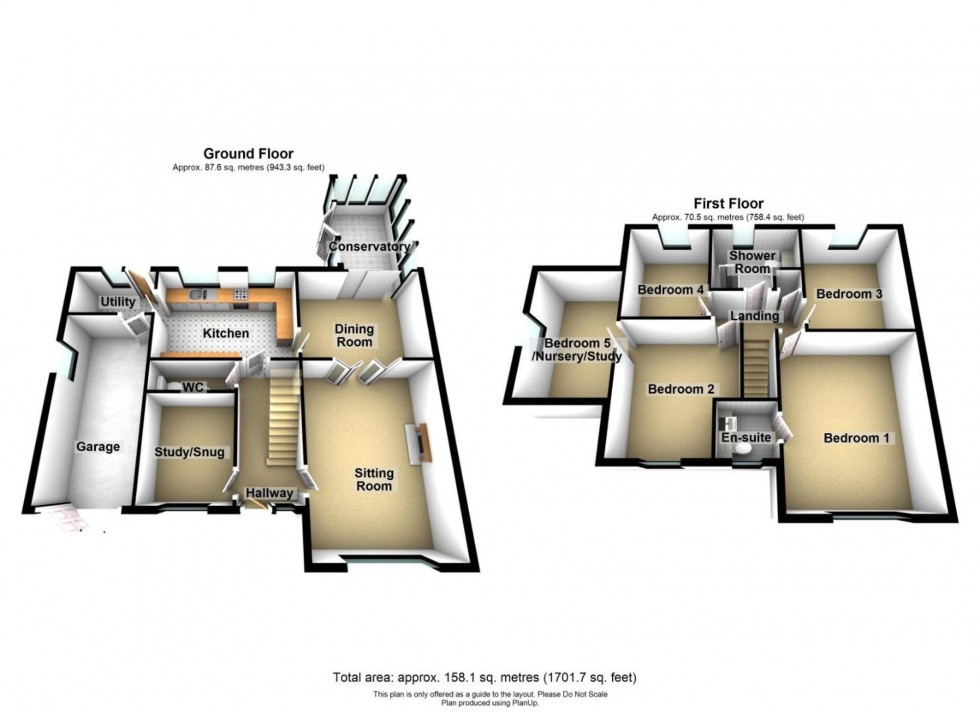 Floorplan for Derby Road, Wirksworth, DE4