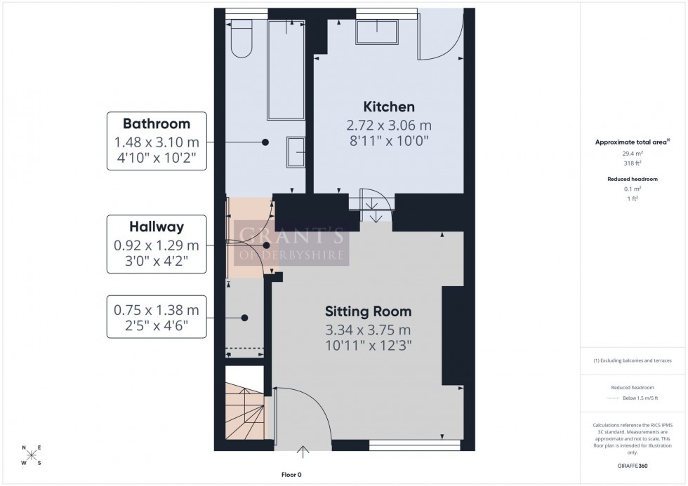 Floorplan for North Street, Cromford, DE4