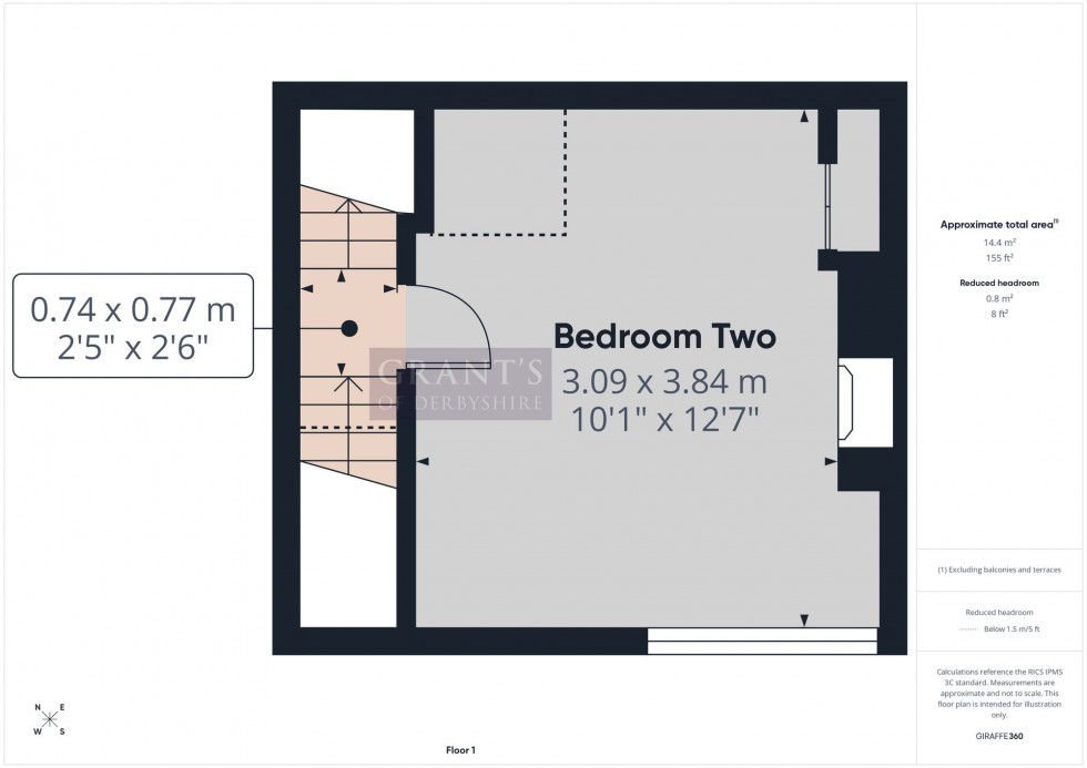 Floorplan for North Street, Cromford, DE4